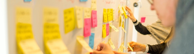 Whiteboard agile training exercise