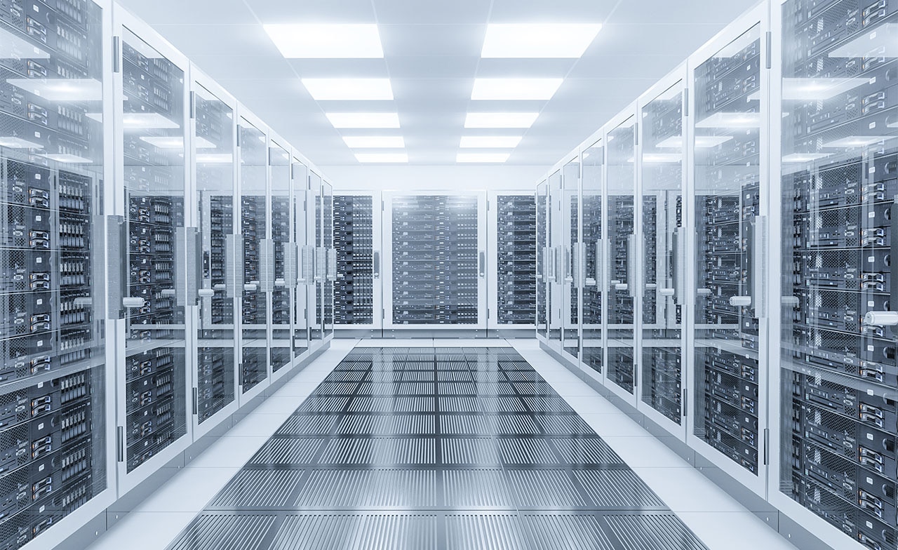 mainframe server room