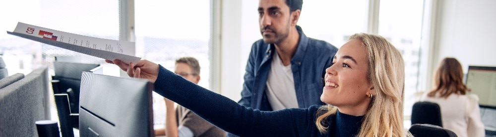 Members having factsheet in hand
