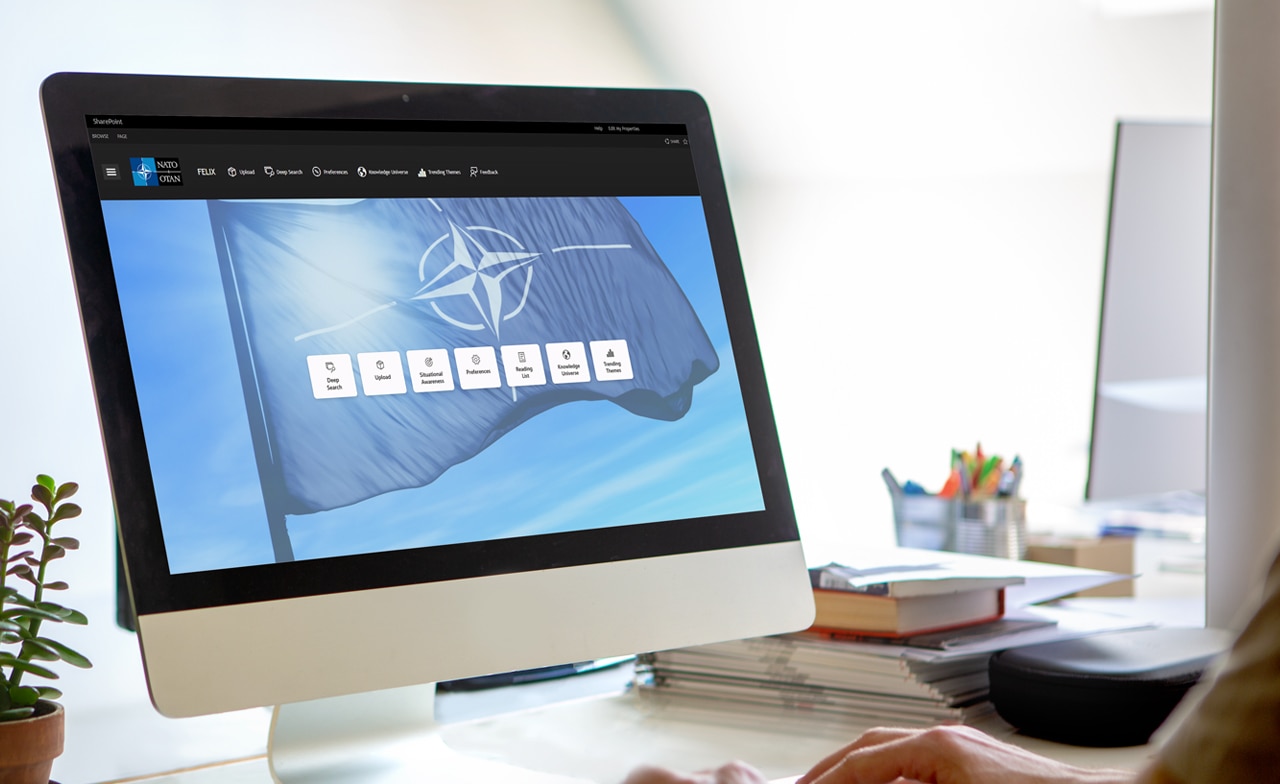 screen with cgi ai felix solution