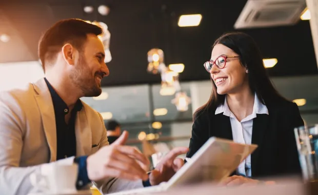 Consultants discussing Office of the CIO (OCIO)