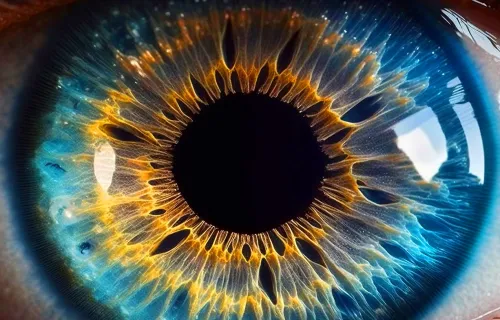 visão mais próxima do olho humano