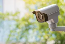 CCTV camera capturing video