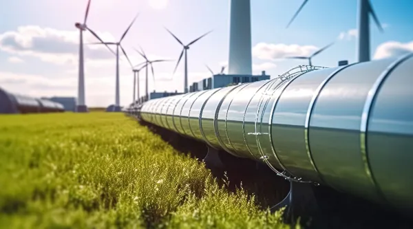 Tuulivoimala pellolla